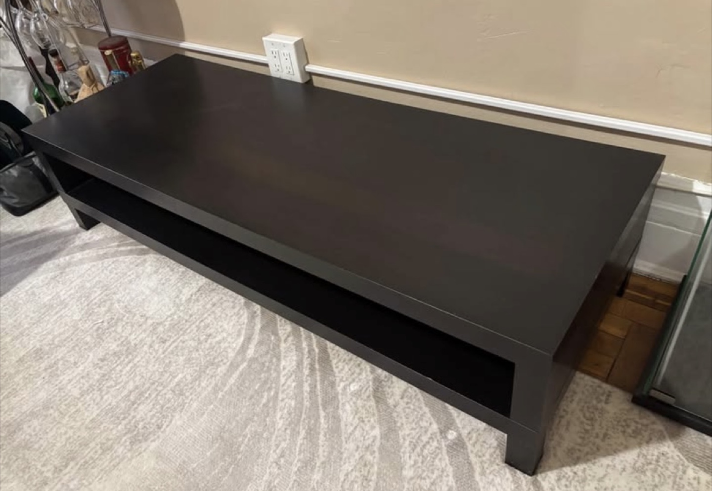 Black Entertainment Center / TV Stand