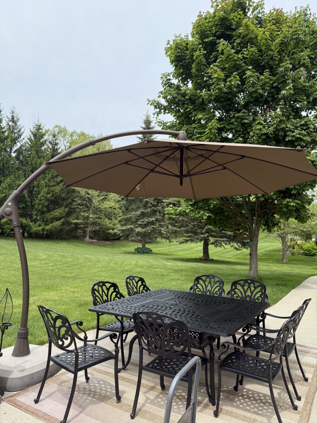 Cantilever Patio Umbrella with Cover