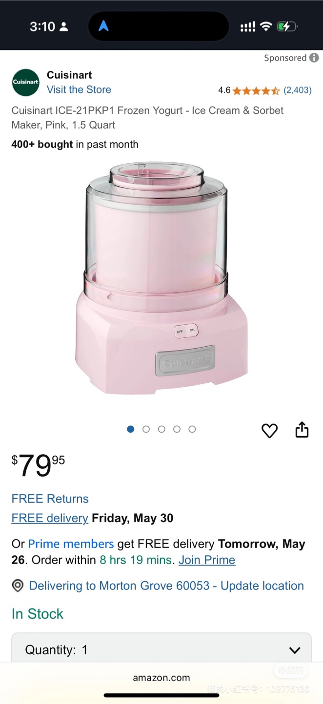 Frozen Yogurt-Ice Cream & Sorbet Maker