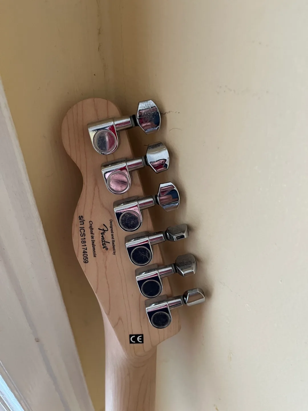 Squier Affinity Telecaster Electric Guitar - Butterscotch Blonde image indicator(5)