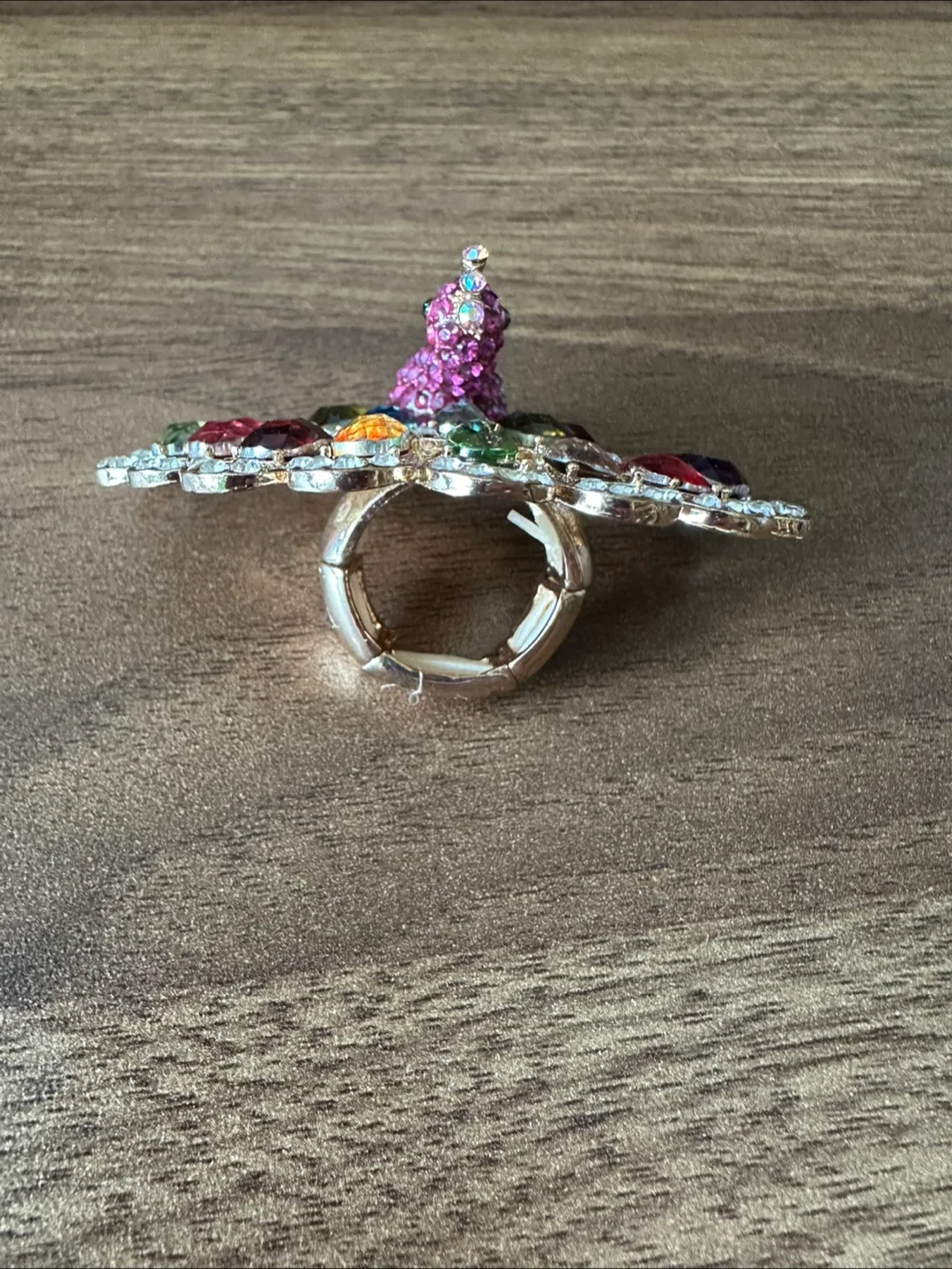 Peacock Statement Ring image indicator(3)