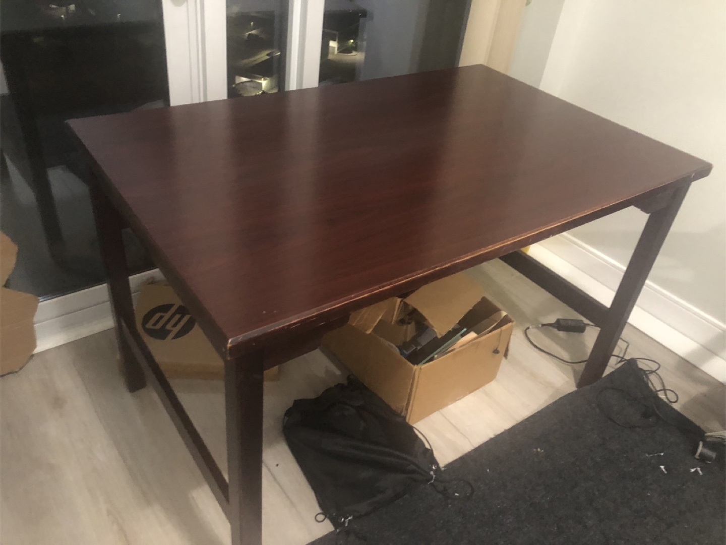 Dark Brown Rectangular Table 3 by 4 - photo 4