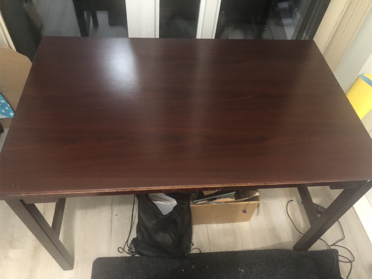 Dark Brown Rectangular Table 3 by 4 - photo 5