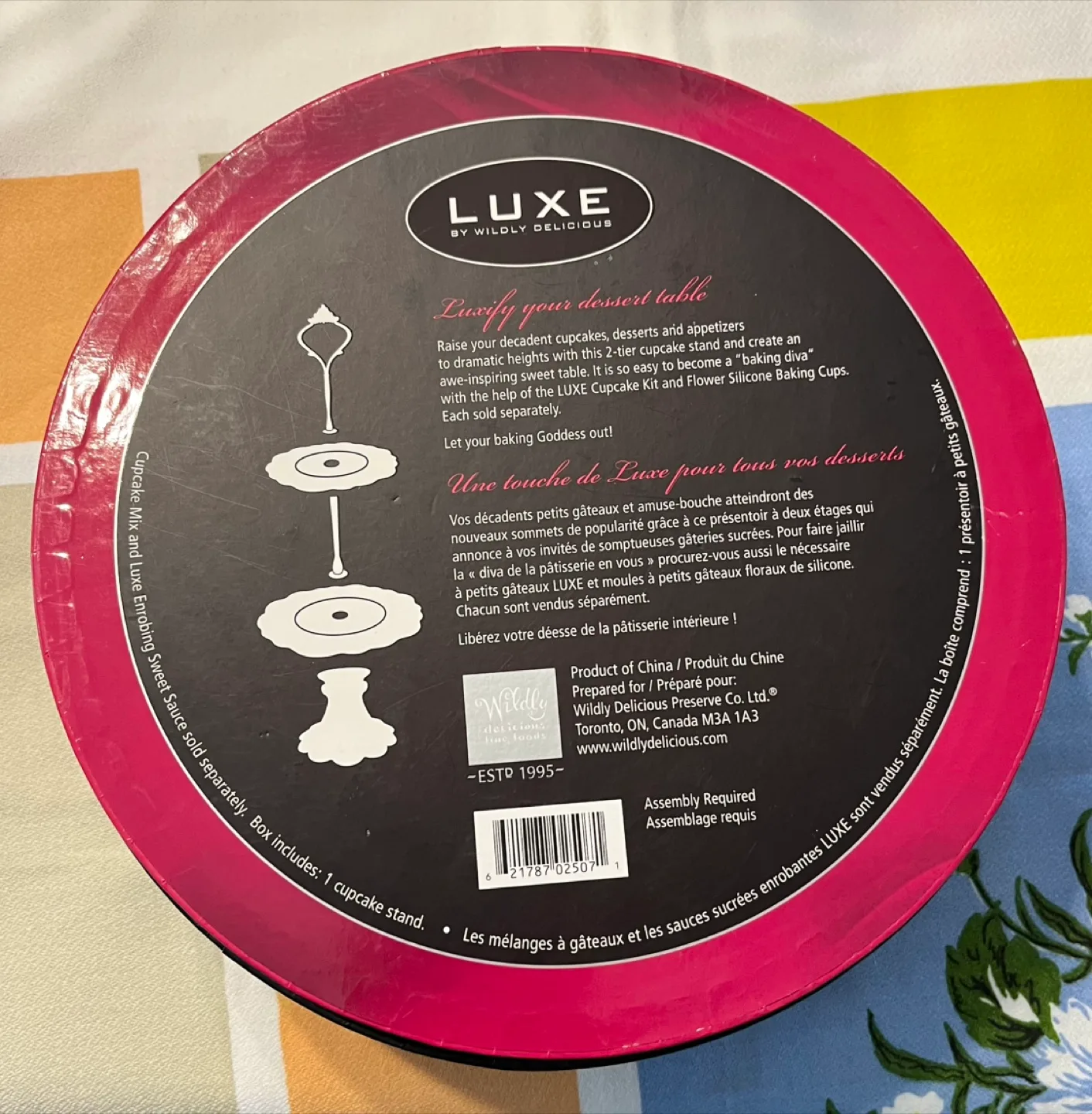 Luxe by Wildly Delicious 2-Tier Cupcake Stand image indicator(2)