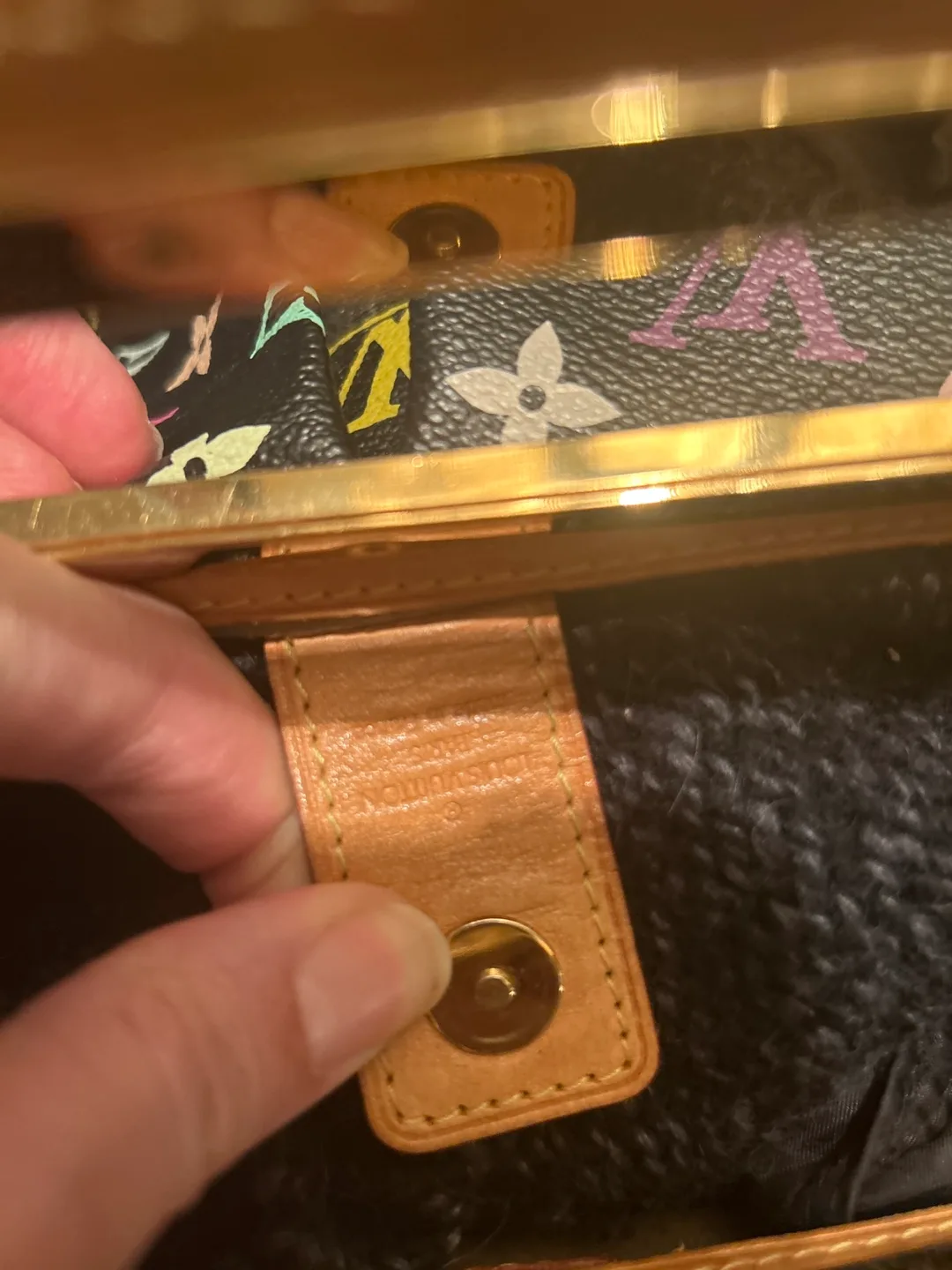 Louis Vuitton Judy Black Multicolour Multi Colour image indicator(5)