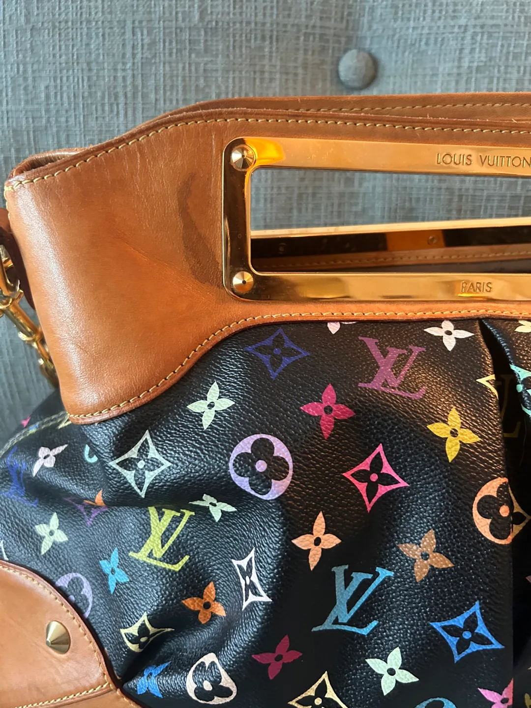 Louis Vuitton Judy Black Multicolour Multi Colour image indicator(6)