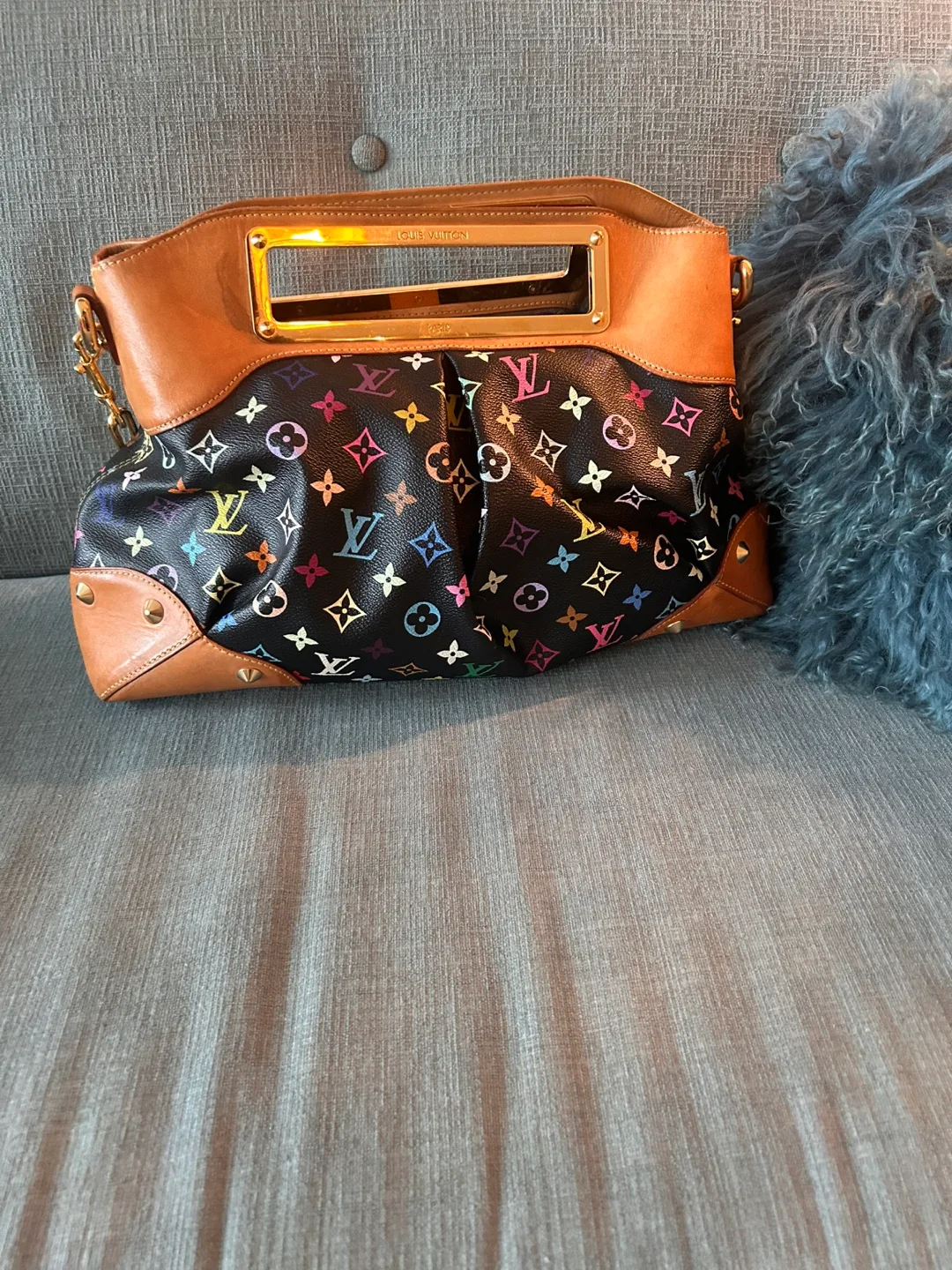 Louis Vuitton Judy Black Multicolour Multi Colour image indicator(7)