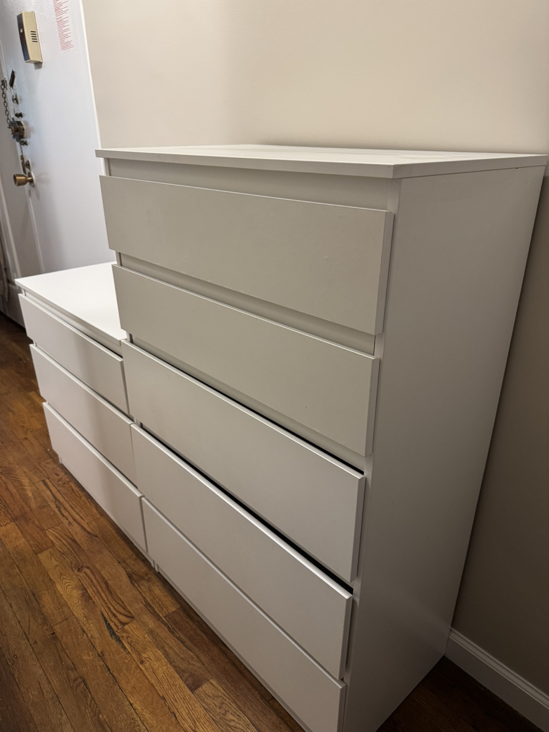 IKEA MALM White Dressers - photo 4