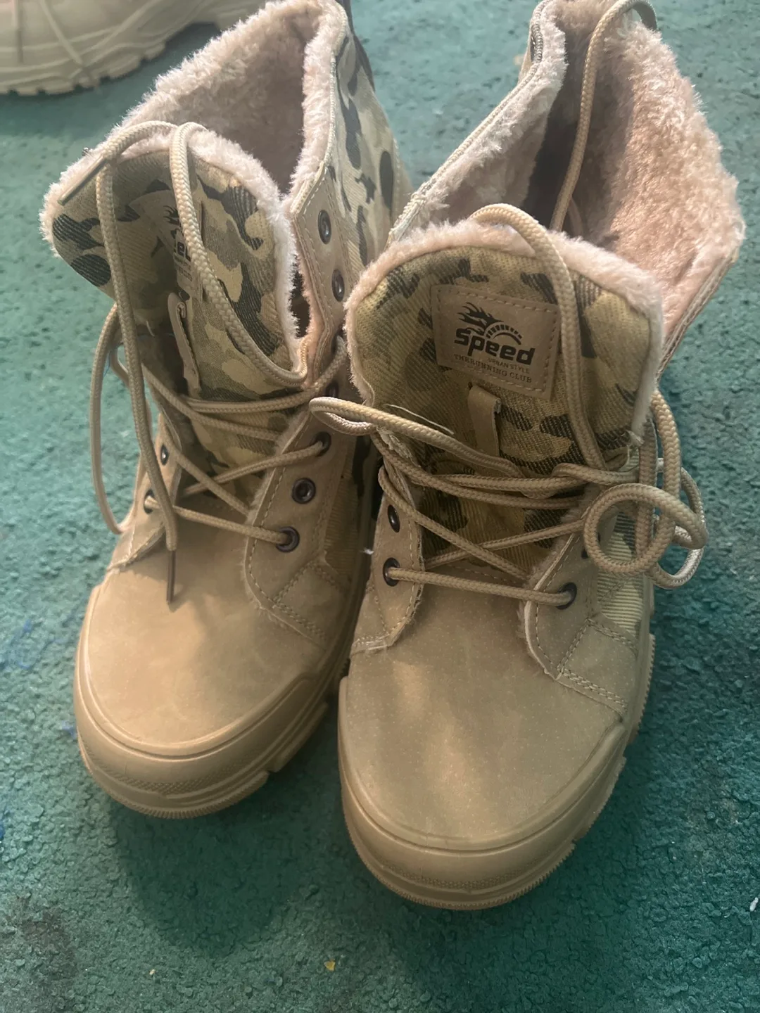 Speed Men’s Camo Winter Boots thumbnail