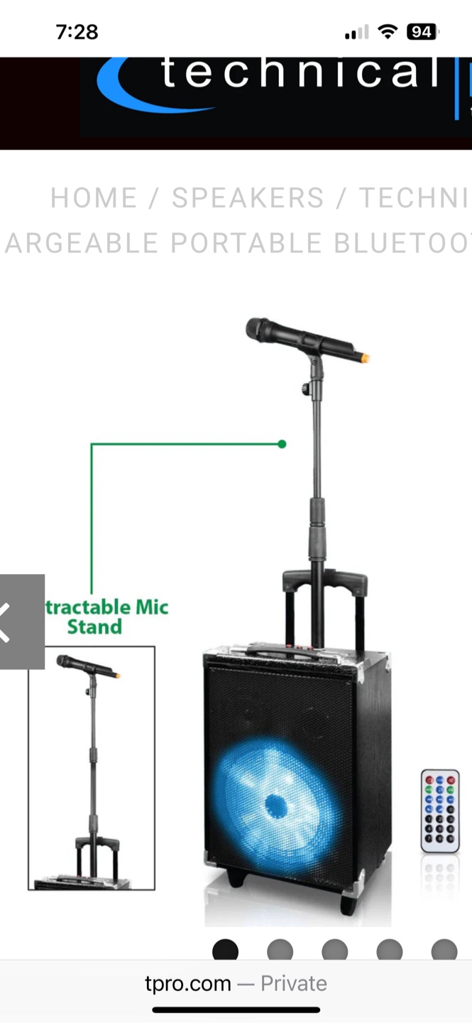Technical Pro Speaker & Microphone - photo 3