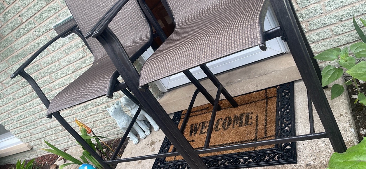 Pair of Outdoor Bar Stools check more pictures - photo 4