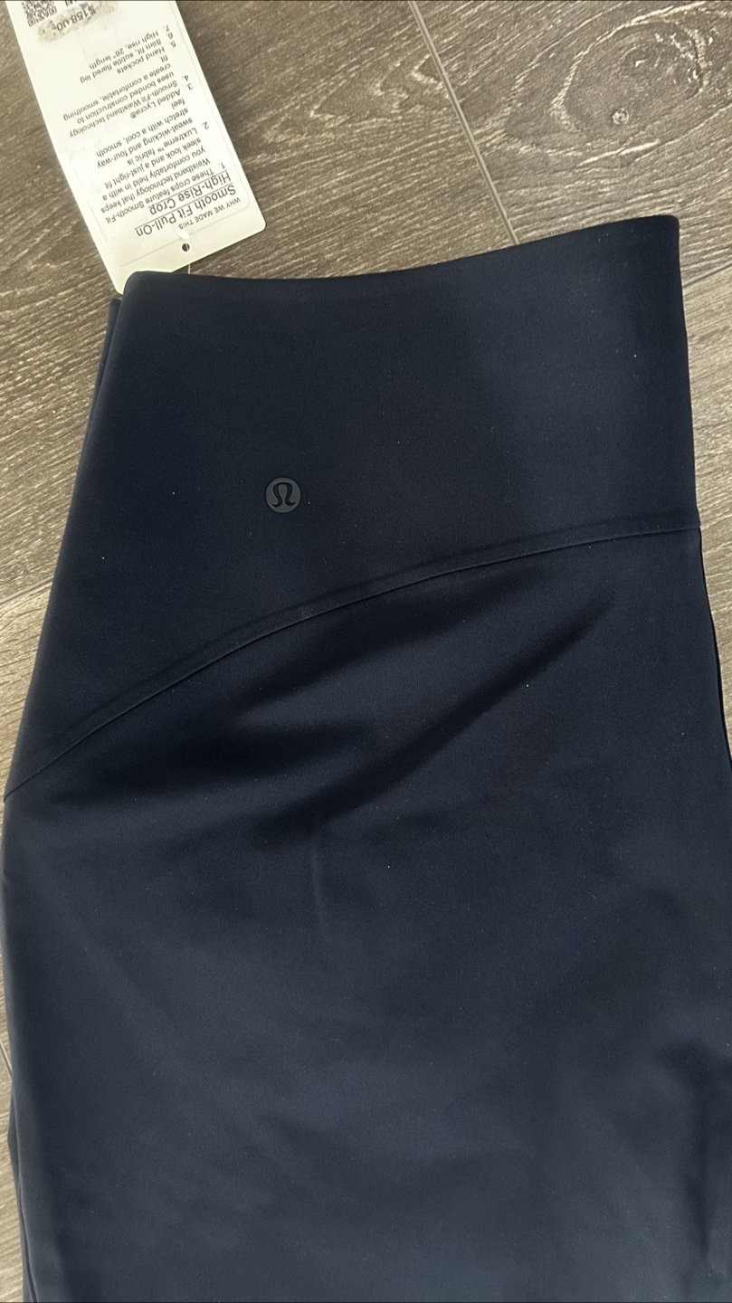Lululemon Smooth Fit Pull-On High-Rise Crop 26”Navy blue - photo 5
