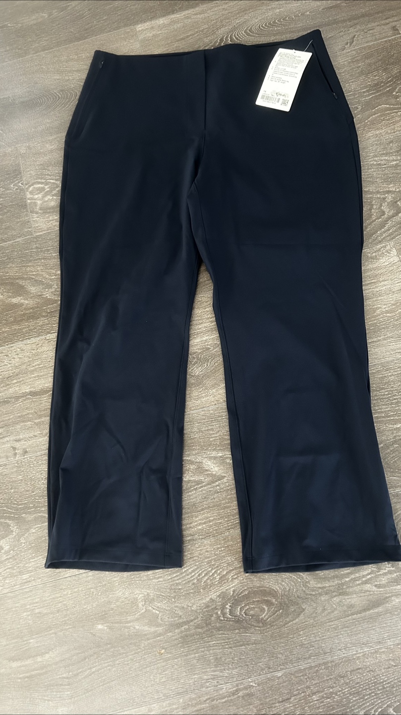 Lululemon Smooth Fit Pull-On High-Rise Crop 26”Navy blue - photo 2