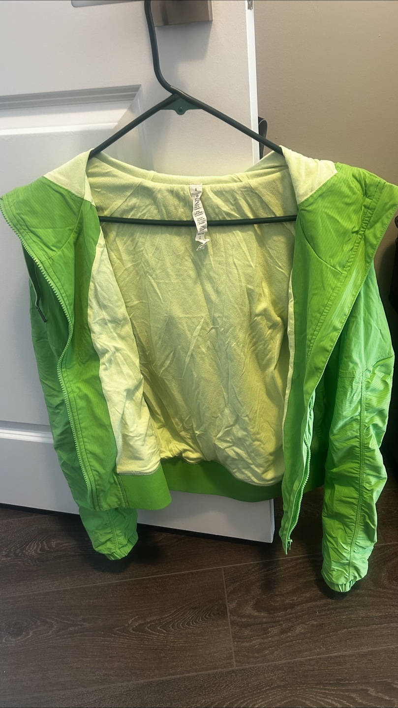 Lululemon Green Zip-Up Dance Studio Jacket Size 8 - photo 3