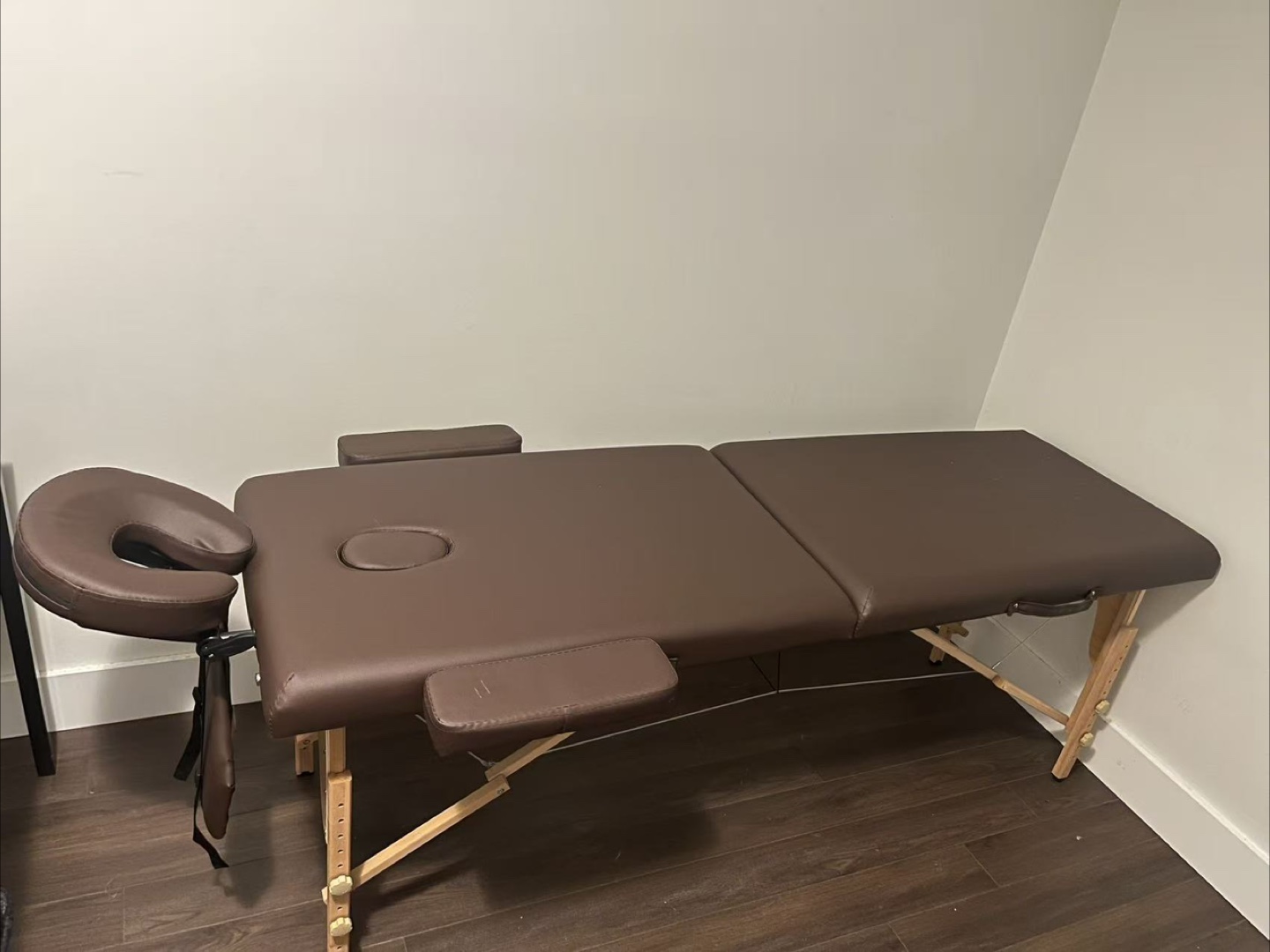 Portable Massage Table - Brown