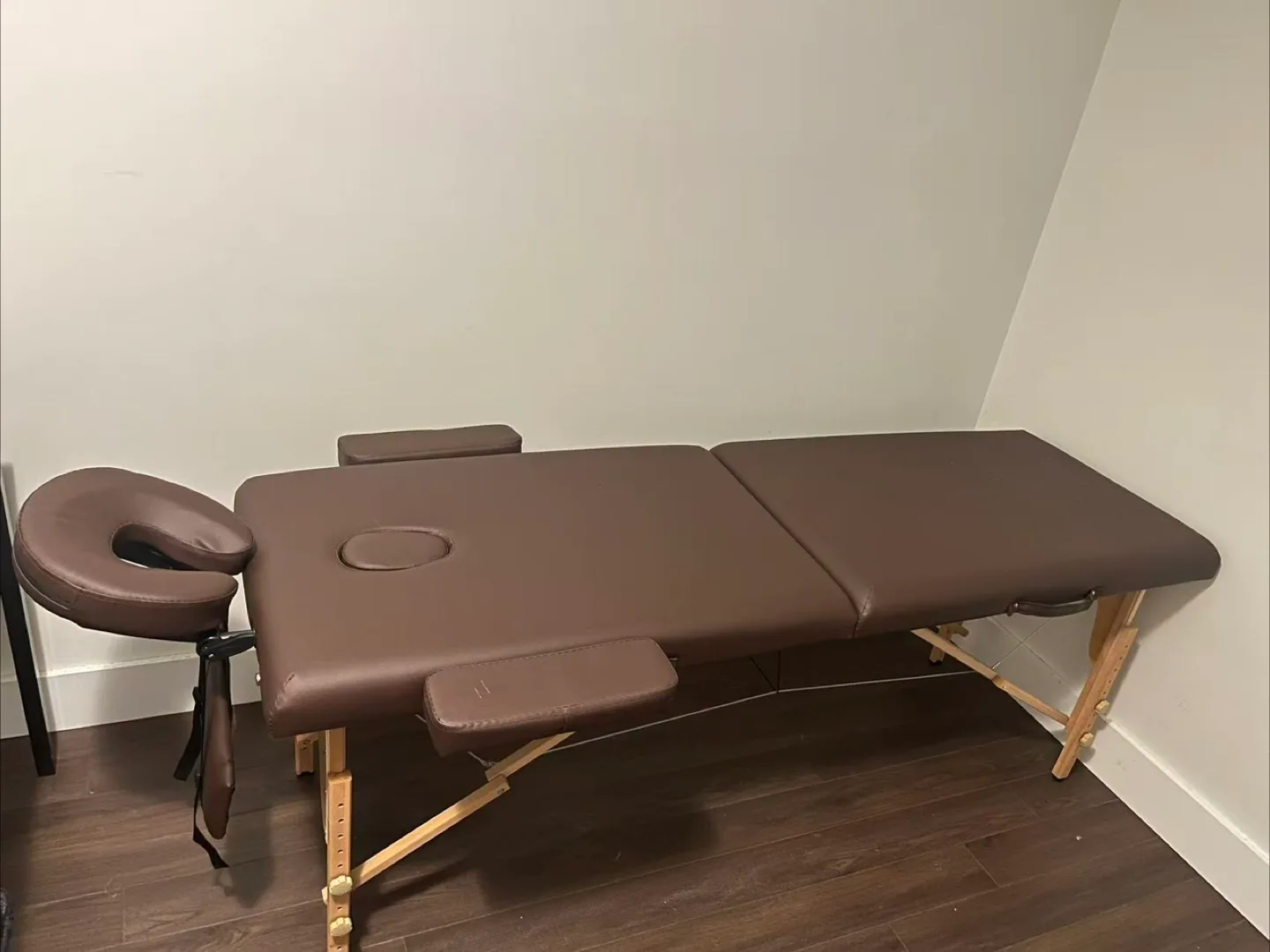 Portable Massage Table - Brown thumbnail