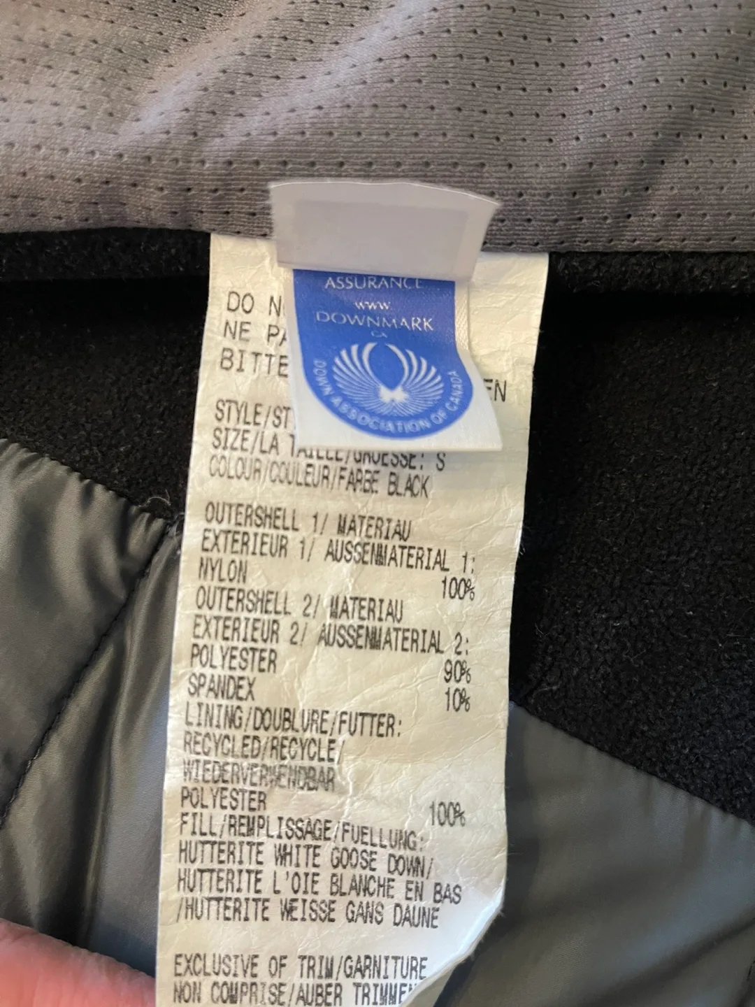 Canada Goose Men’s Hybridge Lite Jacket In Black - Small, #5089M image indicator(4)