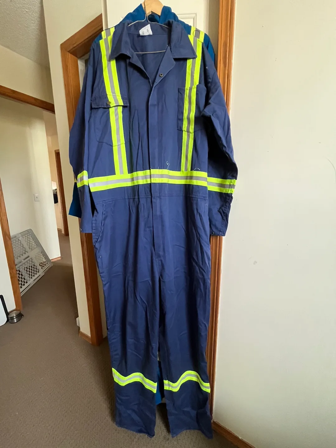 High-visibility work coveralls thumbnail