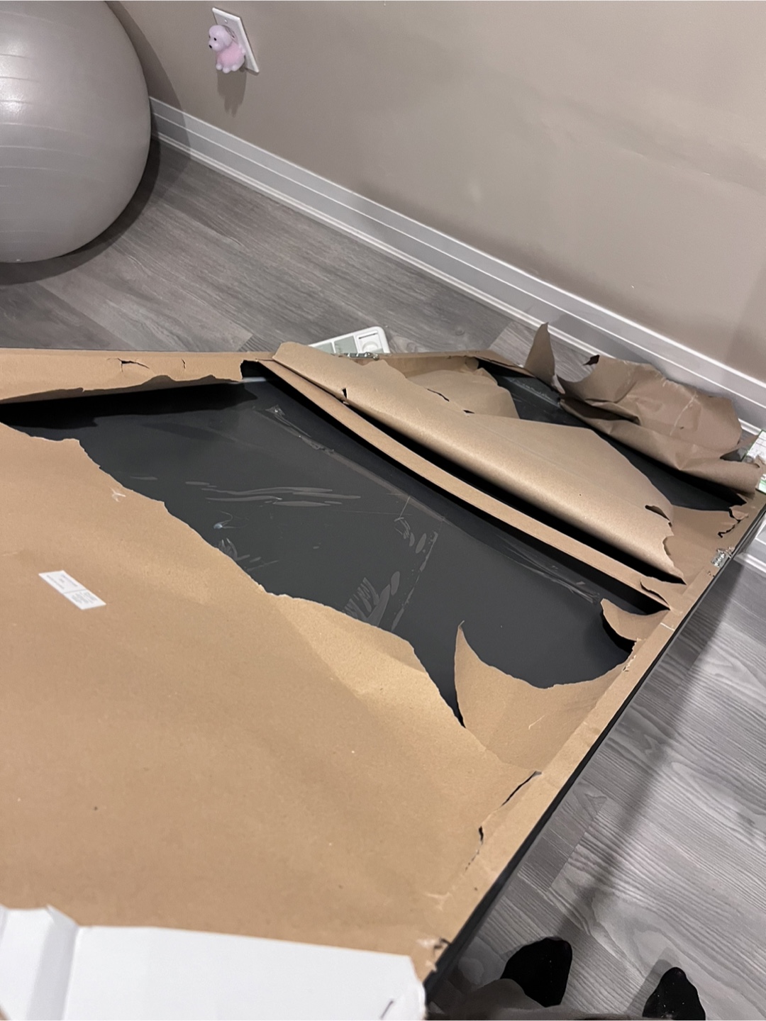 Damaged Full-Length Mirror - Silver Frame - photo 2