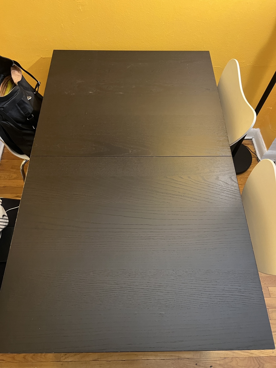 Extendable Black Dining Table - photo 2