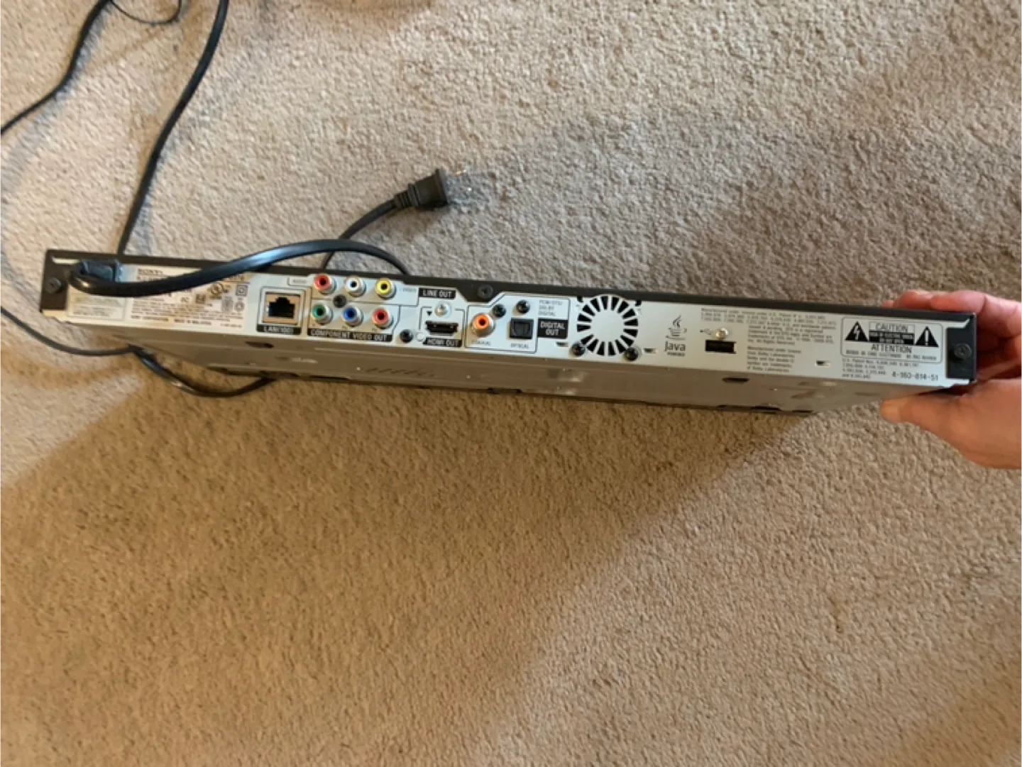 Sony Blu-ray Disc Player image indicator(6)