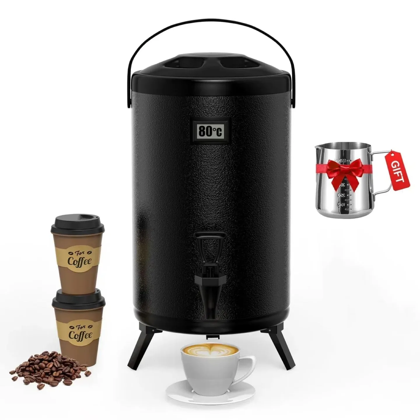 Insulated Beverage Dispenser 8L/2.2 Gallon - Thermal thumbnail