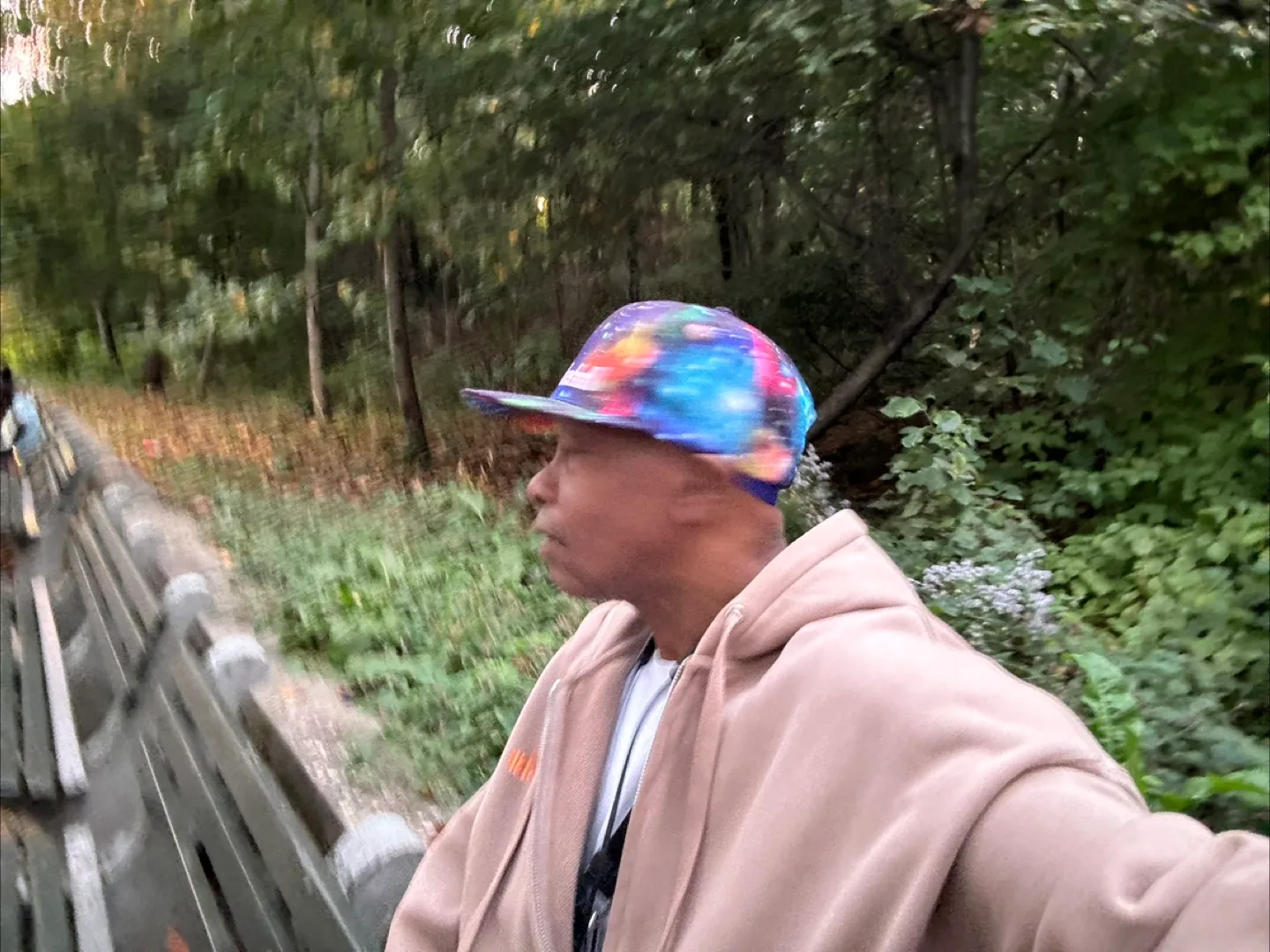 Men's Red Hoodie Zip-Up Jacket image indicator(5)