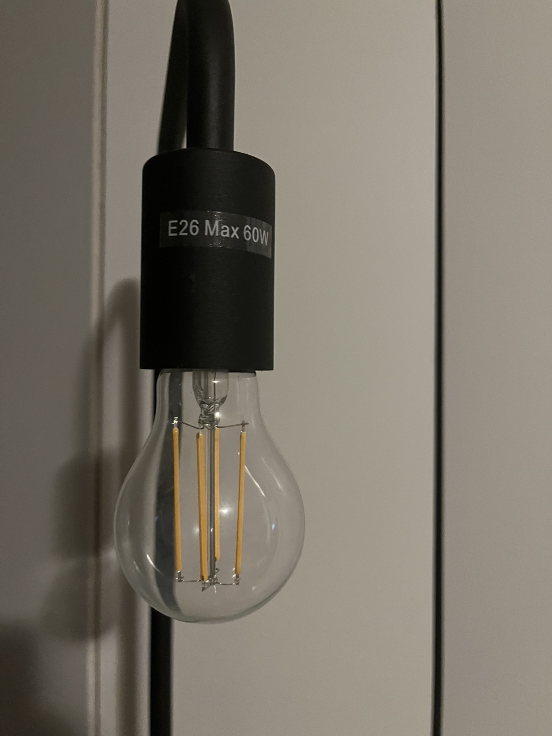 Black Arc Floor Lamp with Foot Pedal