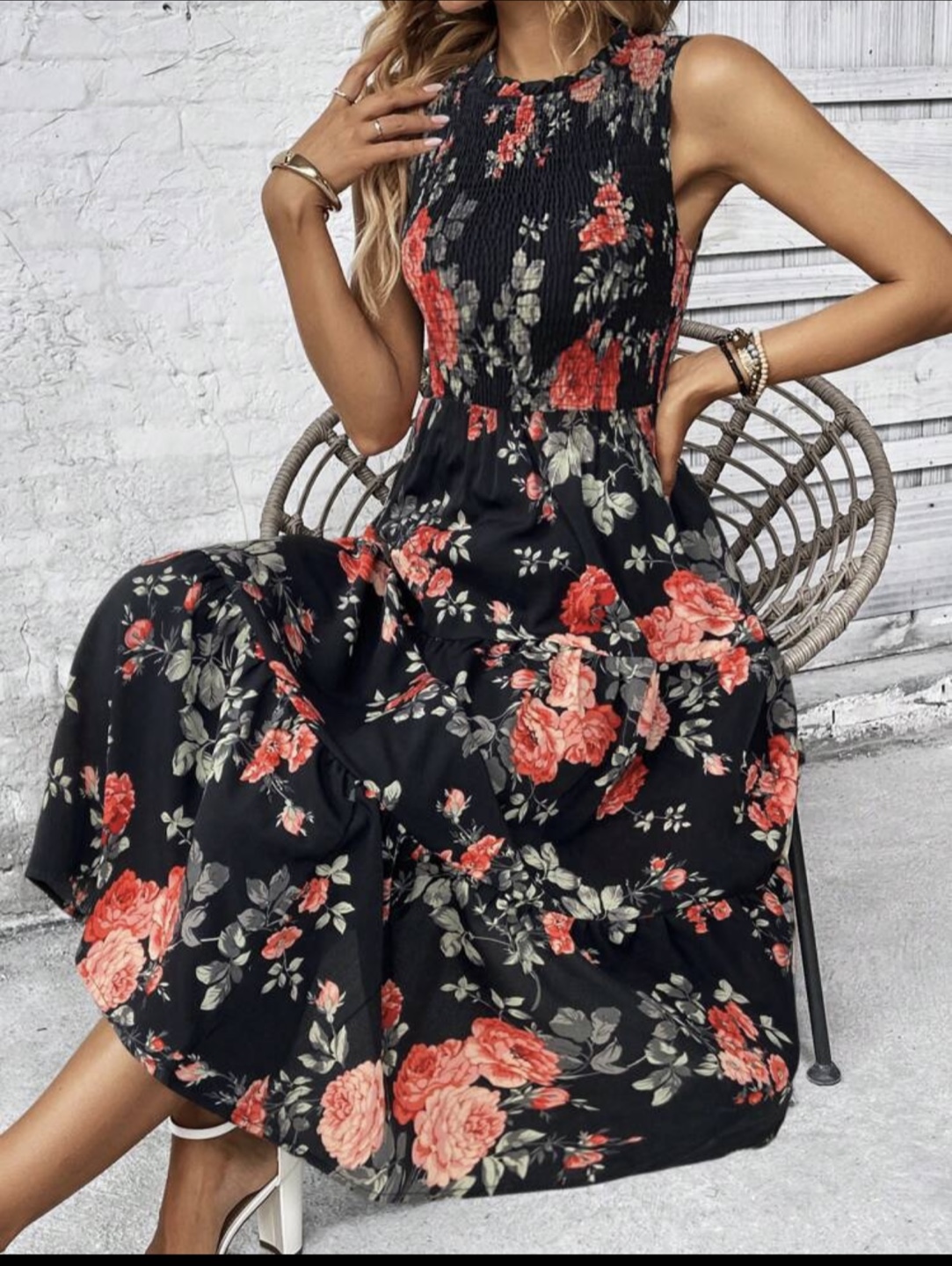 Floral Midi Dress