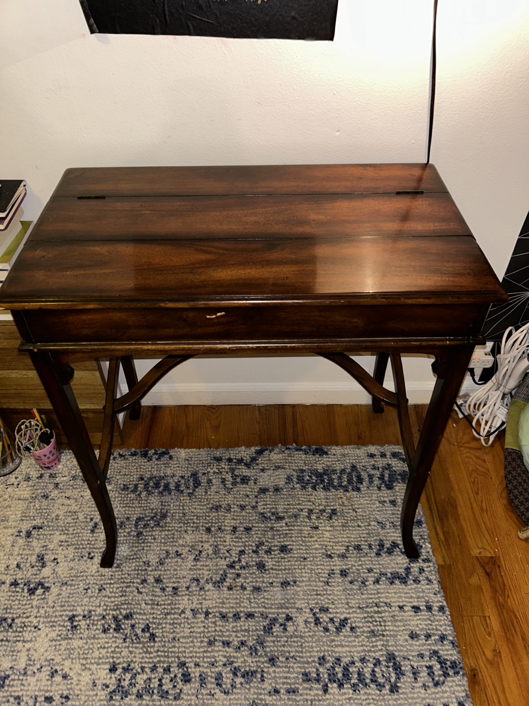 Antique Wooden Secretary Desk