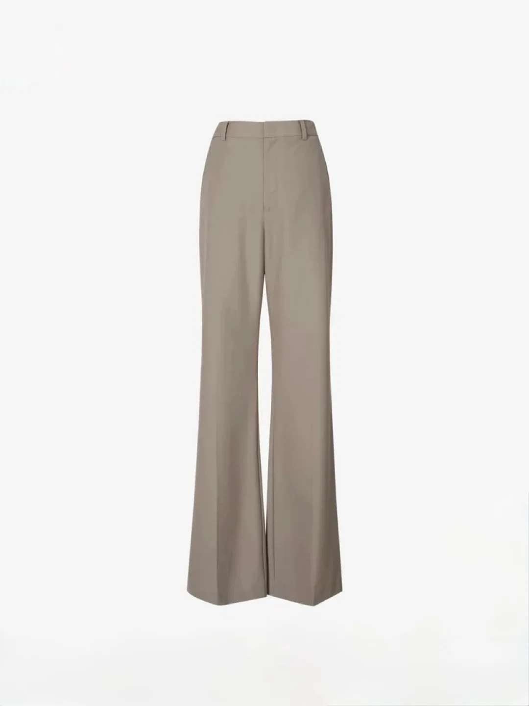 NEW Wide-Leg Trousers - Taupe thumbnail