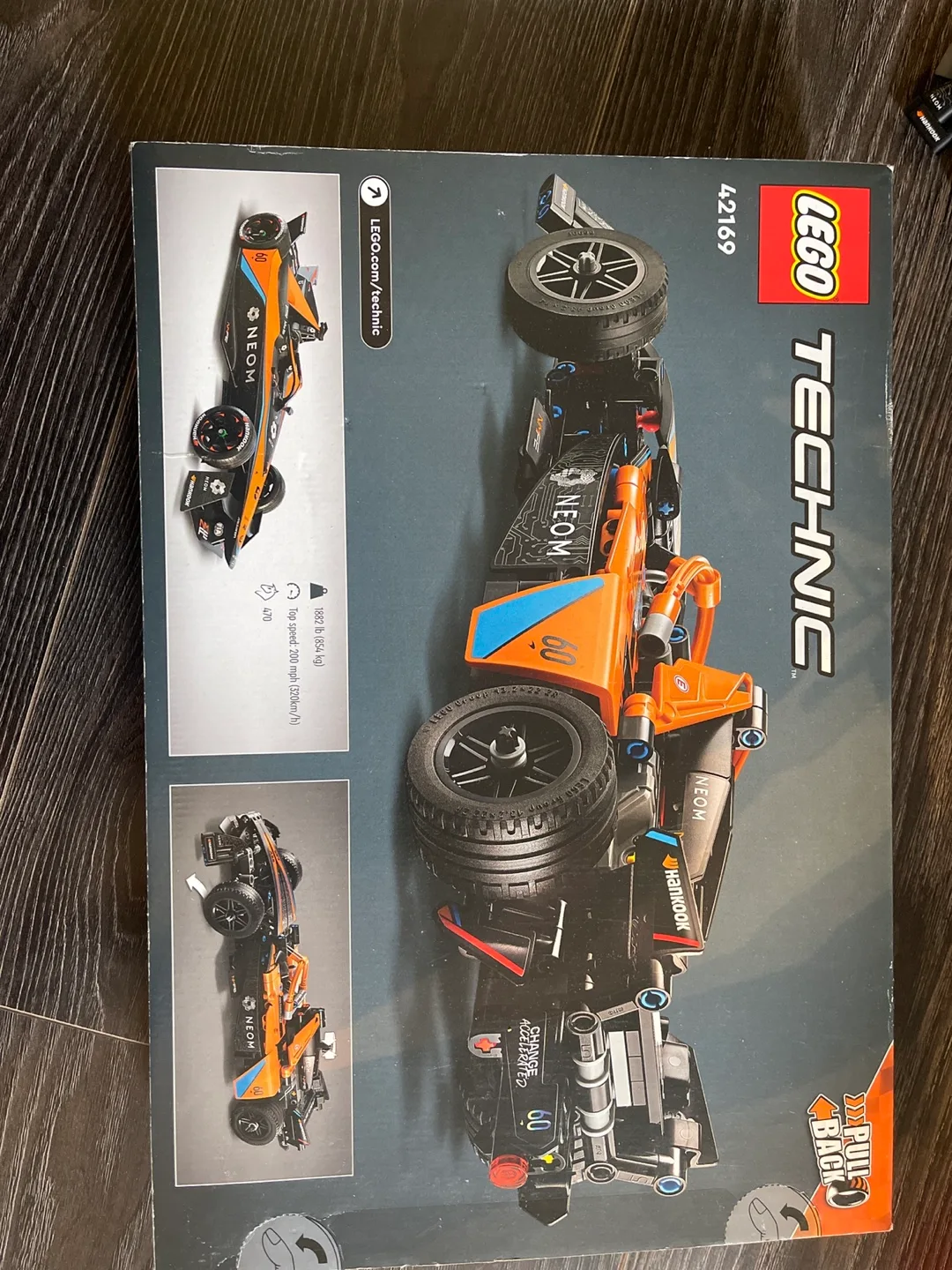 LEGO Technic McLaren Formula E Race Car 42169 image indicator(8)