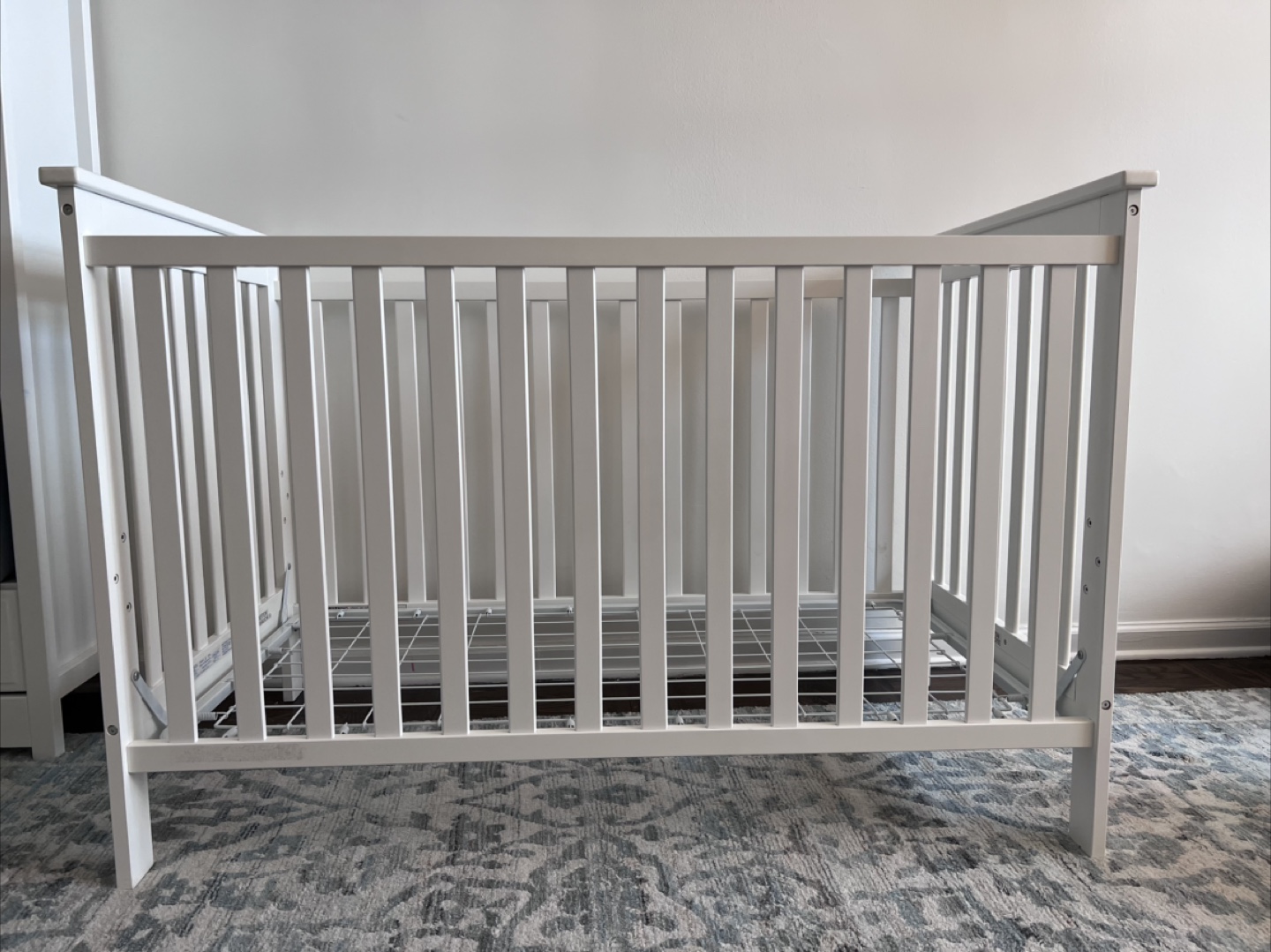 White Baby Crib