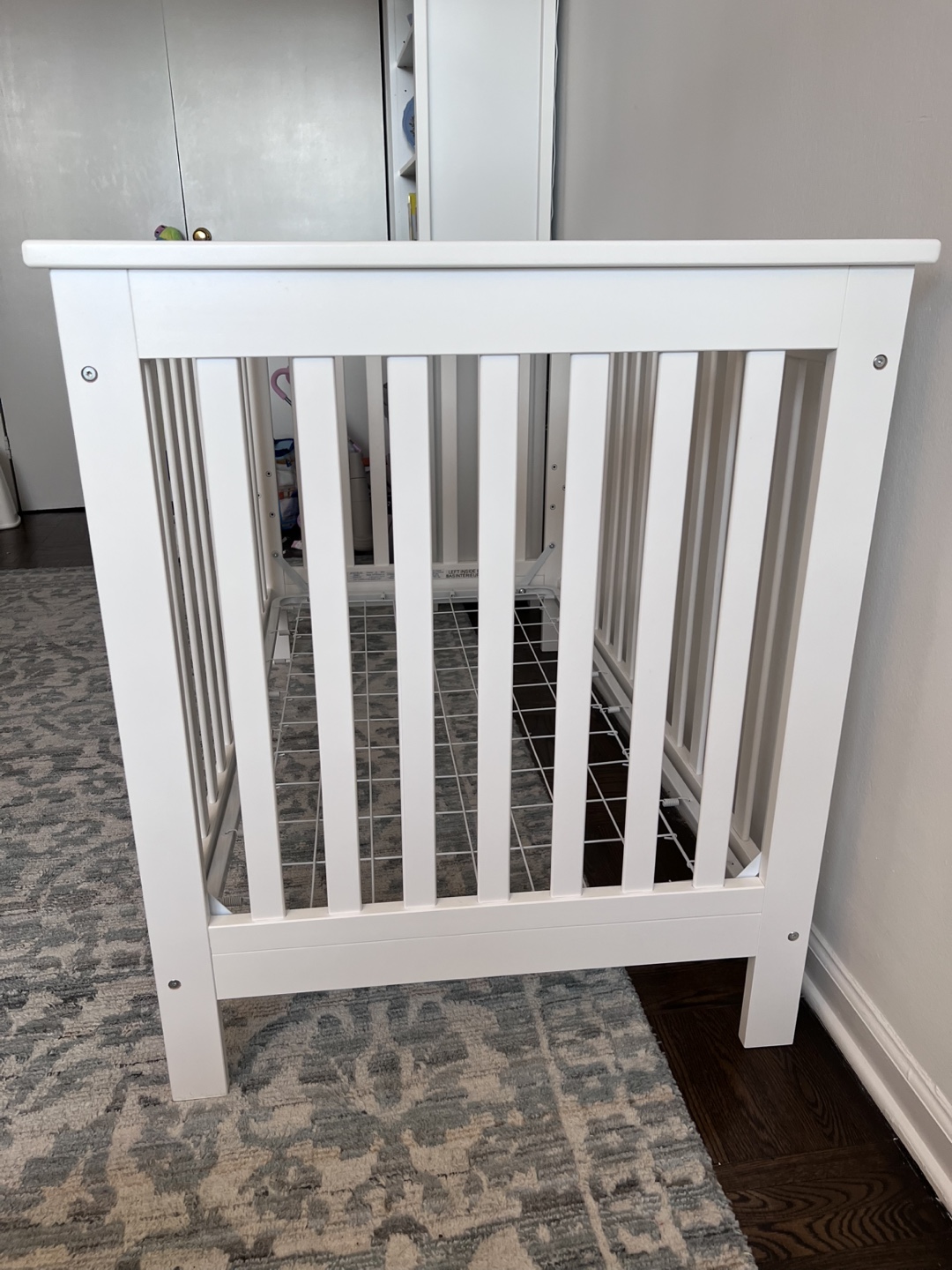 White Baby Crib - photo 4