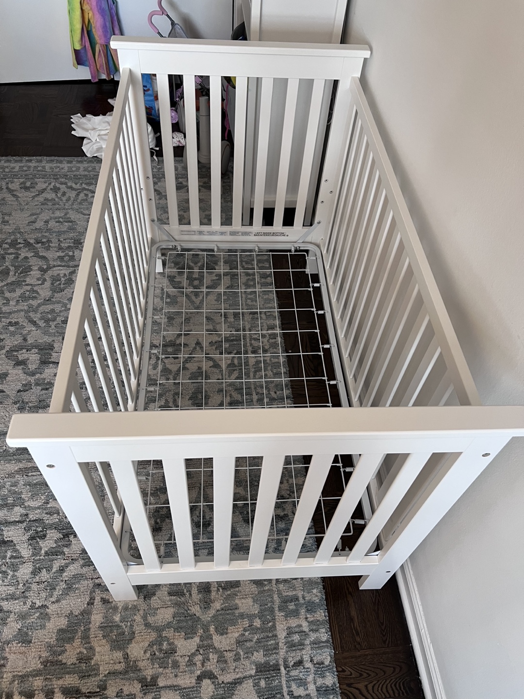 White Baby Crib - photo 3