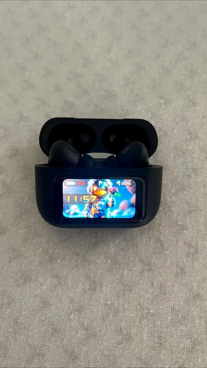 New - Wireless Bluetooth Earbuds Digital Display Noise Reduction image indicator(5)