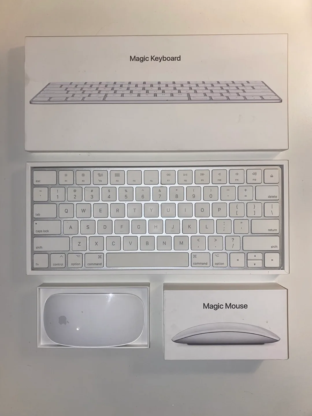 Apple Magic Keyboard and Mouse thumbnail