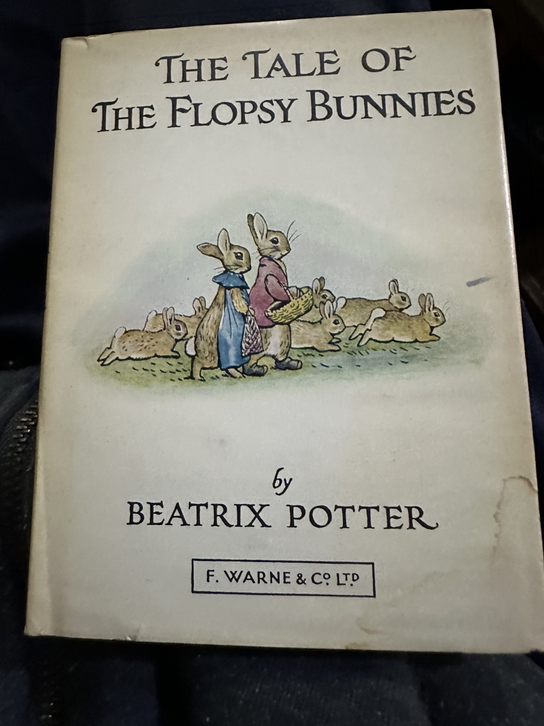 Vintage Beatrix Potter's The Tale of the Flopsy Bunnies Book
