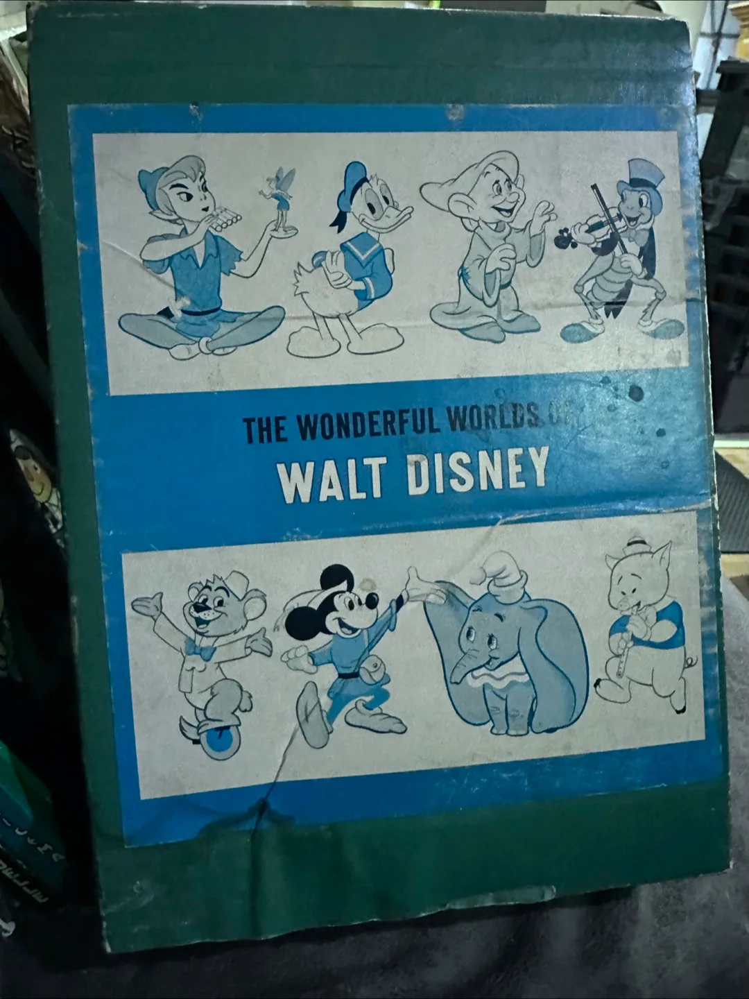 Vintage Walt Disney's Wonderful Worlds Book Set (4 Volumes) thumbnail