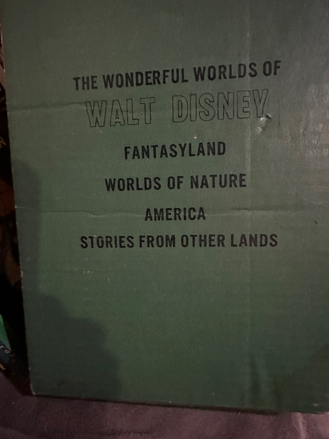 Vintage Walt Disney's Wonderful Worlds Book Set (4 Volumes) - photo 2