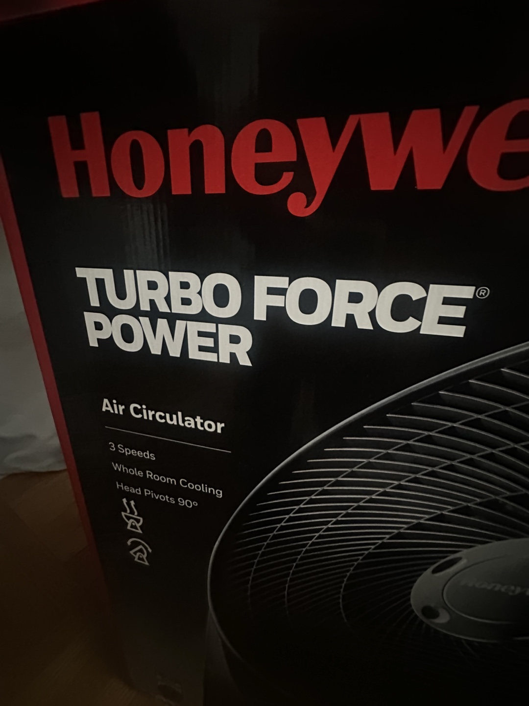 Honeywell Turbo Force Power Air Circulator Fan - photo 2