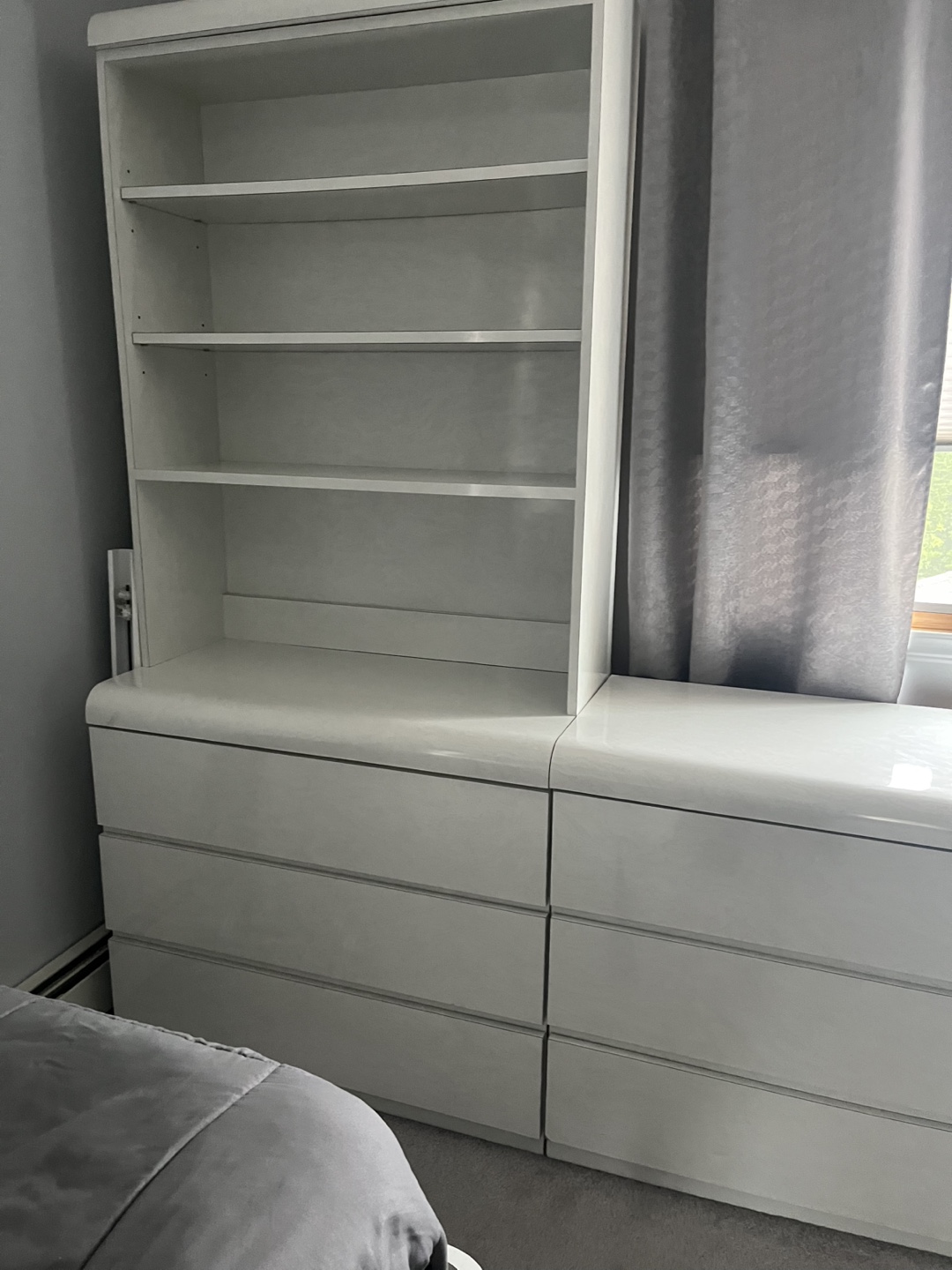 White Bedroom Set with Trundle Bed - photo 5