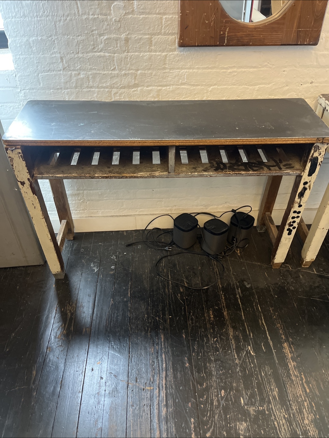 Vintage style school desks. (2) - photo 3