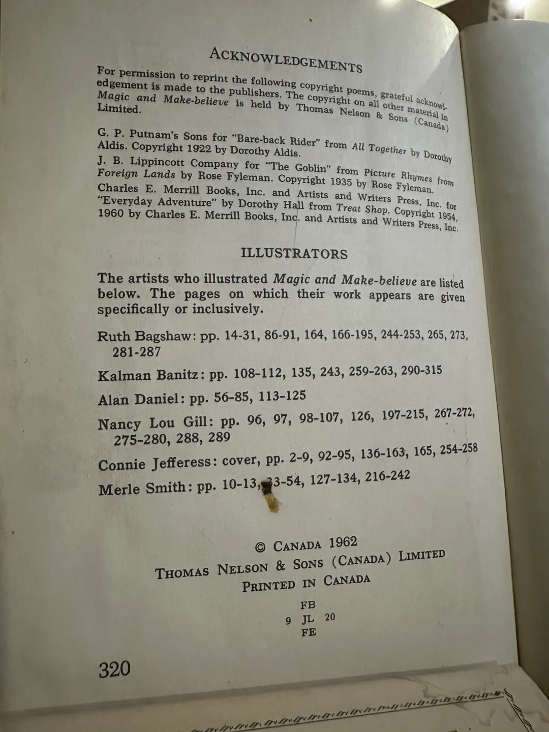 Vintage Children's Book: Magic and Make-Believe image indicator(2)