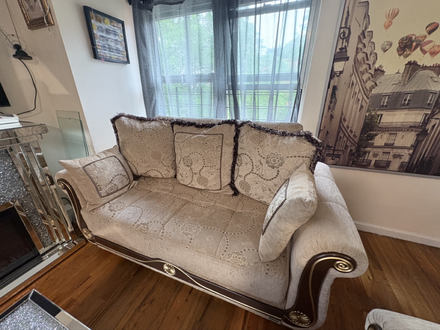 Ottomanson Washington Beige Sofa Set with Storage - photo 2
