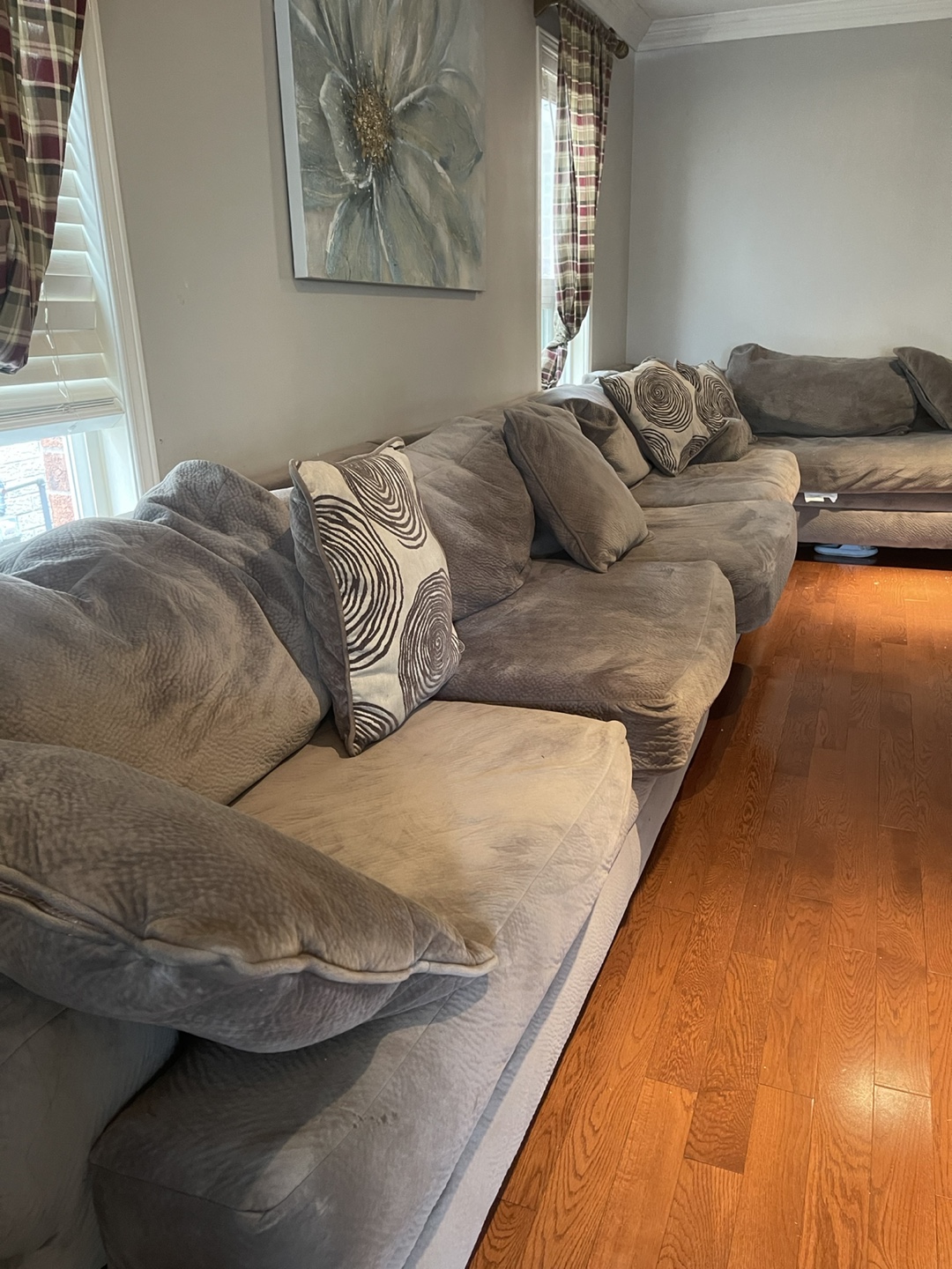 Grey Sectional Sofa