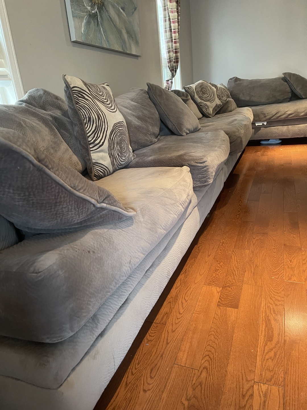 Grey Sectional Sofa - photo 2