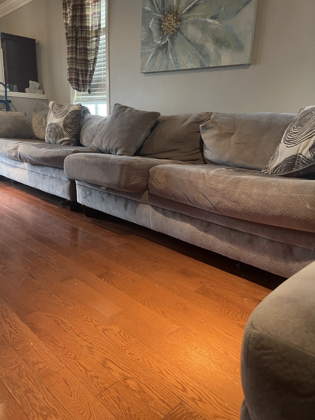 Grey Sectional Sofa - photo 5