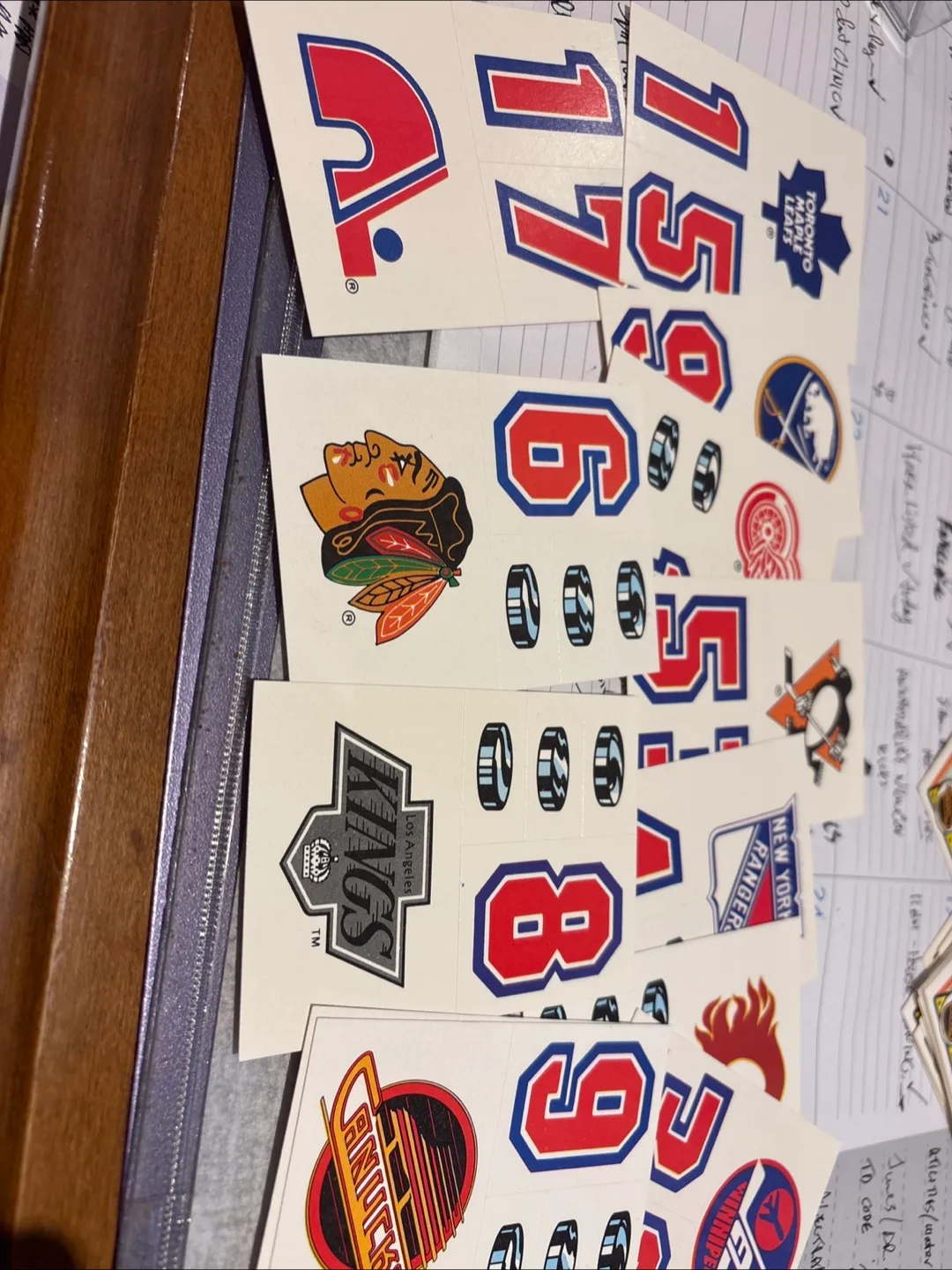 Vintage NHL Hockey Cards & Stickers image indicator(4)