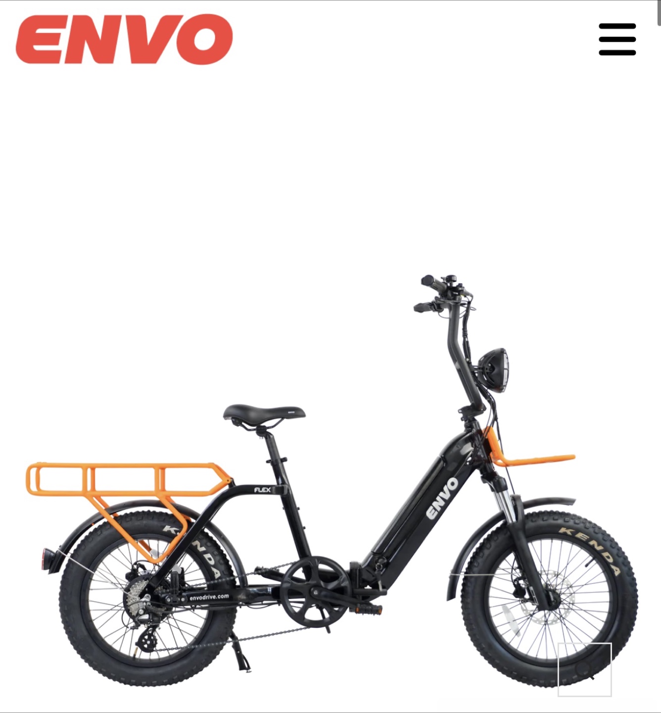 Envo Flex Overland Folding Electric Fat Tire Bike - photo 4